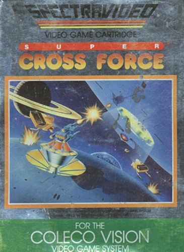 Super Cross Force box art for Colecovision